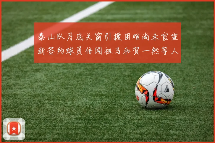 泰山队月底关窗引援困难尚未官宣新签约球员传闻祖马和贺一然等人